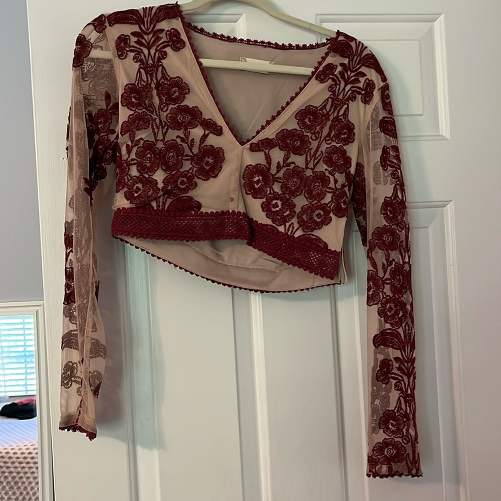 Altar’d state lace blouse